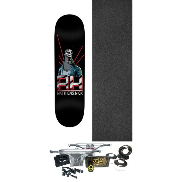 Anti Hero Skateboards Nick Matthews The Pigeonator Skateboard Deck - 8.5" x 31.85" - Complete Skateboard Bundle